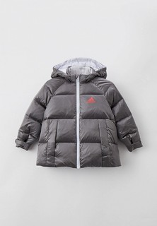 Пуховик adidas LG J SHINY DOWN