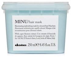 Восстанавливающая маска для окрашенных волос Davines Minu 250 мл, 75102