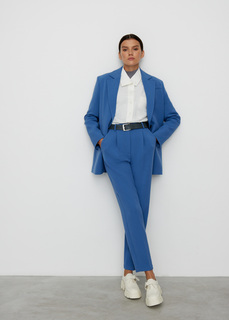 Брюки со стрелками NICEONE [Синий, XS]