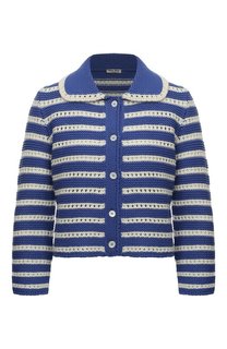 Шерстяной кардиган Miu Miu