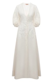 Льняное платье Ermanno Scervino