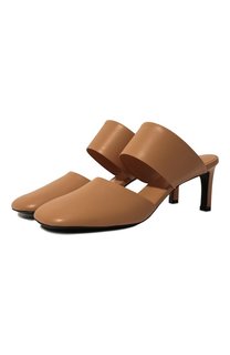 Кожаные мюли Jil Sander
