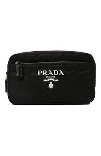 Текстильная поясная сумка Prada