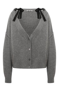 Кашемировый кардиган Miu Miu