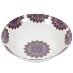 Салатник керамика, круглый, 18 см, 0.6 л, Восточная ночь, Daniks, 19-142