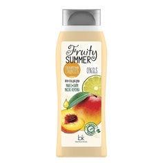 Fruity Summer Крем-гель для душа Соблазнительная гладкость манго, лайм, масло персика 500 МЛ Belkosmex