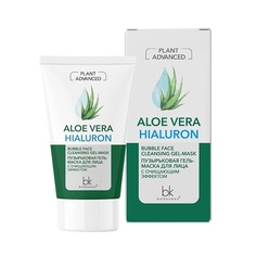 Plant Advanced Aloe Vera Пузырьковая гель-маска для лица с очищающим эффектом 110 МЛ Belkosmex