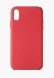 Чехол для iPhone U Bear XR, силикон soft touch, красный