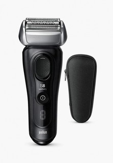 Электробритва Braun Series 8 8410s с зарядной станцией и тканевым футляром