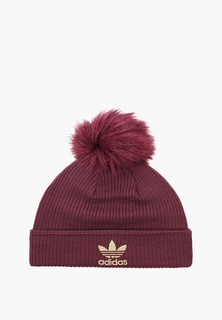 Шапка adidas Originals W FUR POM BEANI
