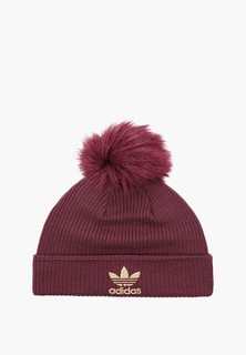 Шапка adidas Originals W FUR POM BEANI