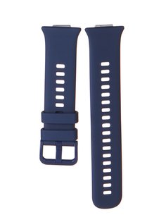Ремешок DF для Huawei Watch Fit 2 Silicone Blue hwClassicband-05