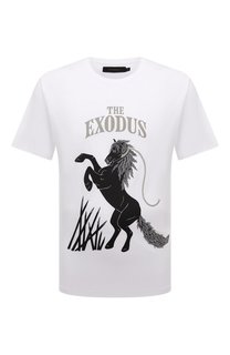 Хлопковая футболка Tee Library