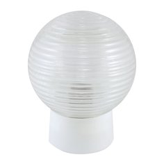 Светильник TDM Electric, НББ 64-60-025 УХЛ4 Кольца, 60 Вт, E27, на 1 лампочку, IP20, 15х15х19.2 см, стекло, прямое основание, белый, SQ0314-0005