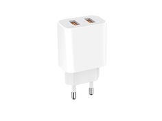 Зарядное устройство GoPower GP2U 2xUSB 2.4A 12W White 00-00018570