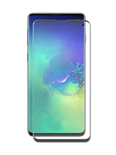 Защитное стекло Media Gadget для Samsung Galaxy S10 3D Full Cover Glass Full Glue Black Frame PMG3DSGS10BH