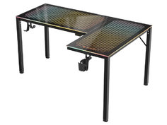 Стол Eureka L-формы ERK-GD-L60R-B-EU