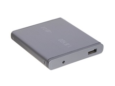 Корпус Delux для HDD 1.8 USB/IDE Ext USB 2.0 Ret Silver