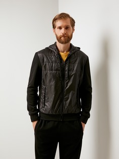 Бомбер утеплённый с капюшоном (56) 20 Line