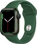 Умные часы Apple Watch Series 7 GPS (MKN73LL/A) 45mm Green Aluminium Clover Sport Band