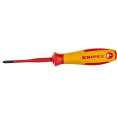 Отвертка для винтов с крестообразным шлицем phillips Knipex