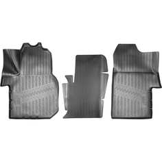 Салонные коврики для Volkswagen Crafter II LT4 3D 2016 UNIDEC