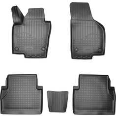 Салонные коврики для Volkswagen Sharan II 3D 2010 5 мест UNIDEC