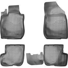 Салонные коврики для VAZ Largus I BO 2012-2021 5 шт UNIDEC