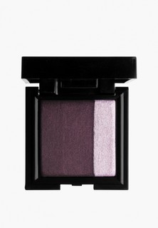 Тени для век Nouba запеченные двойные, для сухого и влажного нанесения HIDDEN BLACK duo eyeshadow 203, 4 г