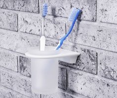 Стакан для зубных щеток WasserKRAFT