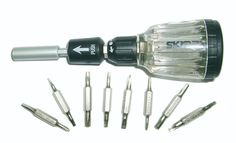 Отвертка 16 в 1 прямая SKRAB