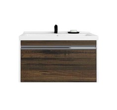 Тумба-умывальник Акватон Капри 1A2302K1KPDB0 80 см, таксония темная