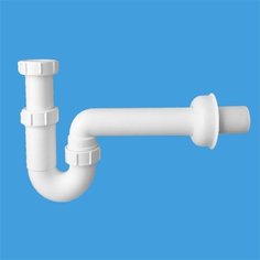 Сифон McAlpine MRSK14 Р-образный без выпуска