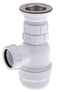 Сифон бутылочный 1.1/2&quot;х40мм прямой MRSK2 Mc Alpine