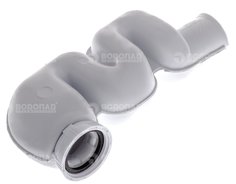 Сифон &quot;Сомраст&quot; 1.1/4&quot;х32 без выпуска, мягкий (50) Wirquin