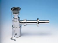 Сифон бутылочный 1.1/4&quot;х32мм прямой. хром MRW1-CP Mc Alpine