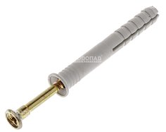 Дюбель-гвоздь 8х60 пот. пп (20 шт), конт. Gibax