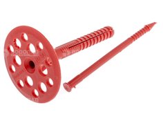 Дюбель 10х120 для теплоизоляции с пласт. гвоздем (50 шт) пак. Tech Krep