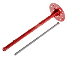 Дюбель 10х140 для теплоизоляции с мет. гвоздем (25 шт) пак. Tech Krep