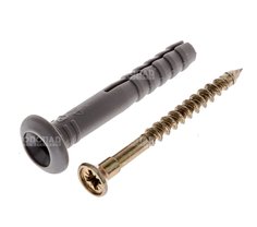 Дюбель-гвоздь 6х80 пот. пп (30 шт), конт. Gibax