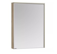 Зеркальный шкаф Стоун 1A231502SX850, 60 см, сосна арлингтон Акватон