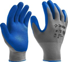 Перчатки Зубр РЕЛЬЕФНЫЕ 11274-M_z01 размер M, рельефные тонкие противоскользящие перчатки