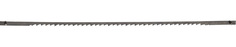 Полотно для лобзик станка Зубр 155807-0.9 ЗСЛ-90 и ЗСЛ-250, по мягкой древесине, сталь 65Г, L=133мм, шаг зуба 0,9мм (24 TPI), 5шт