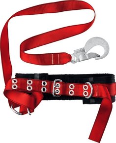 Предохранительный пояс Зубр Памир 11585 безлямочный , ленточный строп