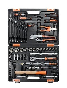 Набор инструментов Вихрь 73/6/7/4 1/2&quot;, 1/4&quot;, CrV, в кейсе 76 предм