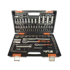 Набор инструментов Вихрь 73/6/7/5 1/2&quot;, 1/4&quot;, CrV, в кейсе 94 предм