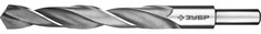 Сверло по металлу Зубр Профессионал ПРОФ-В 29621-15.5 проточенный хвотосвик, сталь Р6М5, класс В, 15.5х178мм
