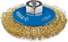 Щетка коническая для УШМ Зубр Профессионал 35267-100_z02 ? 100 мм, проволока 0.3 мм