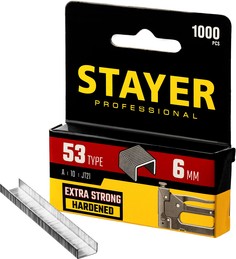 Скобы для степлера STAYER