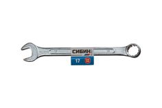 Гаечный ключ Сибин 27089-17 комбинированный 17 мм